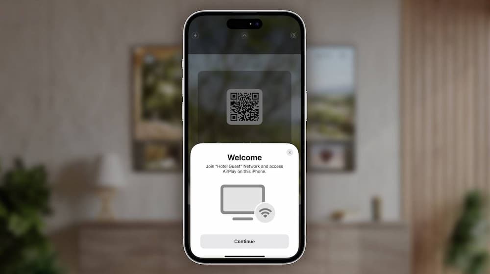 酒店饭店客房支持 AirPlay