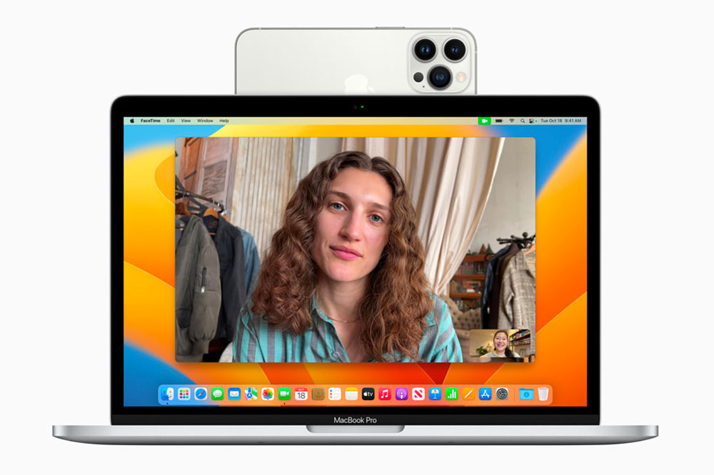 如何开启 macOS Ventura 中的接续互通相机功能，将 iPhone 变成高端视频镜头 - 榜哥