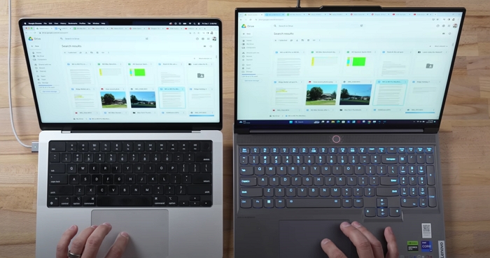 测试显示，苹果 MacBook Pro 的 8GB 内存不如 Windows PC 的 16GB 内存