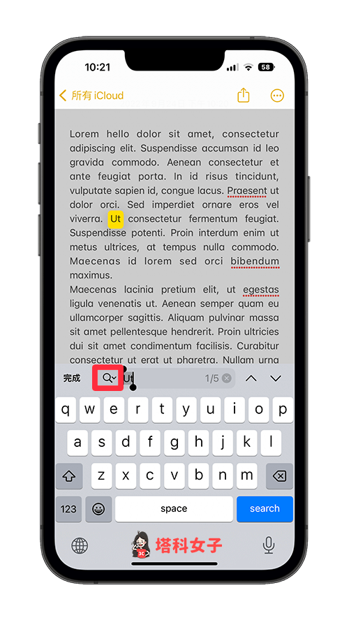 iPhone 备忘录寻找与取代怎么用？搜寻字词并一键替换 第7张