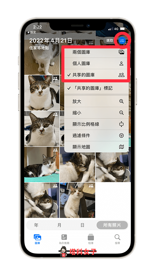 iCloud 共享图库使用教程，共享设置、相机共享、照片 第9张