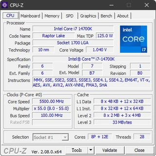 多4 个E-Core 的小升级！Intel Core i7-14700K 处理器评测