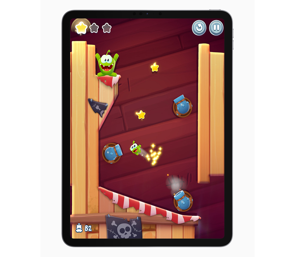 Apple Arcade 10 月新增海量新游戏与更新，《NBA 2K24 Arcade 版》与《Cut the Rope 3》入列！ - 榜哥