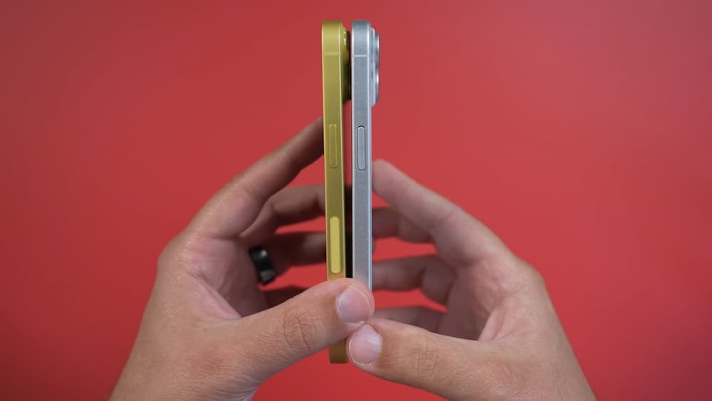 iPhone 15机身边缘更圆润手感更舒适