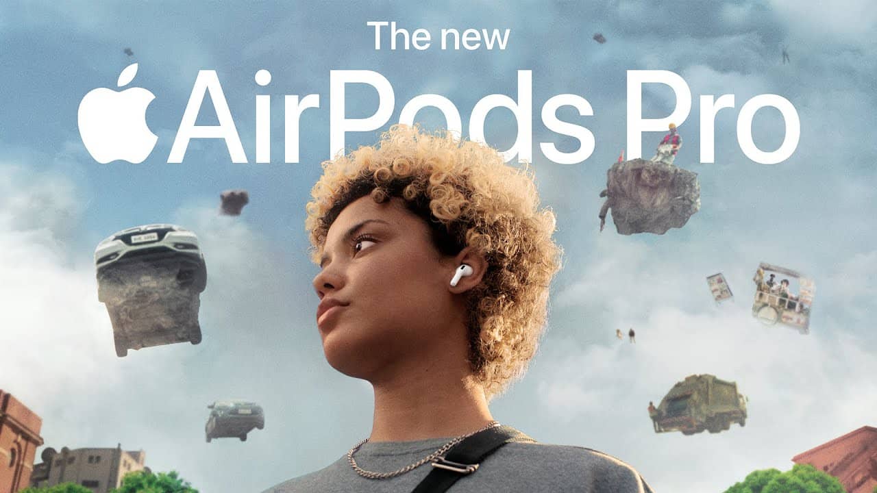 Apple 发布全新广告！ AirPods Pro 2 主动降噪能力提升2 倍