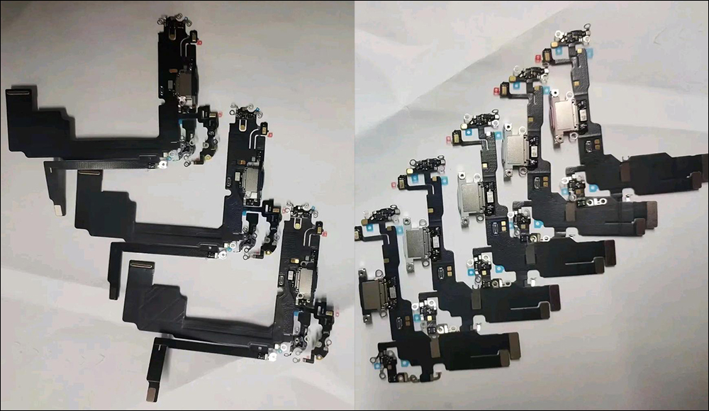 iPhone 15 系列 USB-C 零件、SIM 卡插槽提前曝光！ 可能有新配色？ - 榜哥