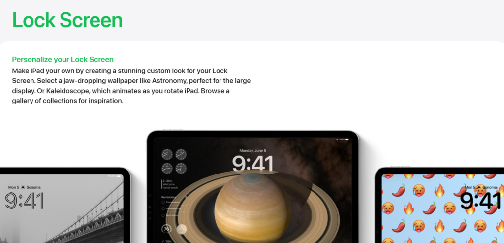 iPadOS 17发布：内置了PDF格式+支持的自定义壁纸！
