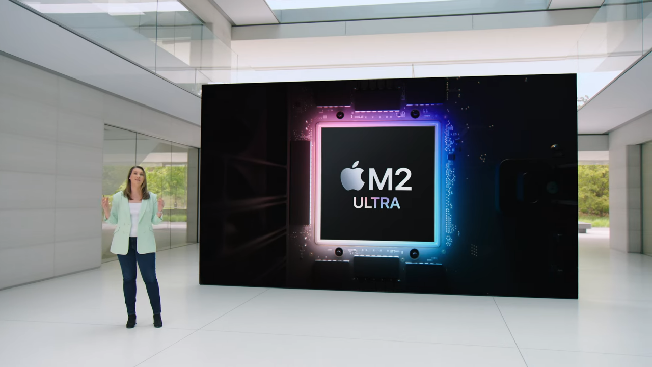 迄今最强大的 Apple Silicon 芯片！Apple M2 Ultra 发布：24 核心，最高 192GB 内存