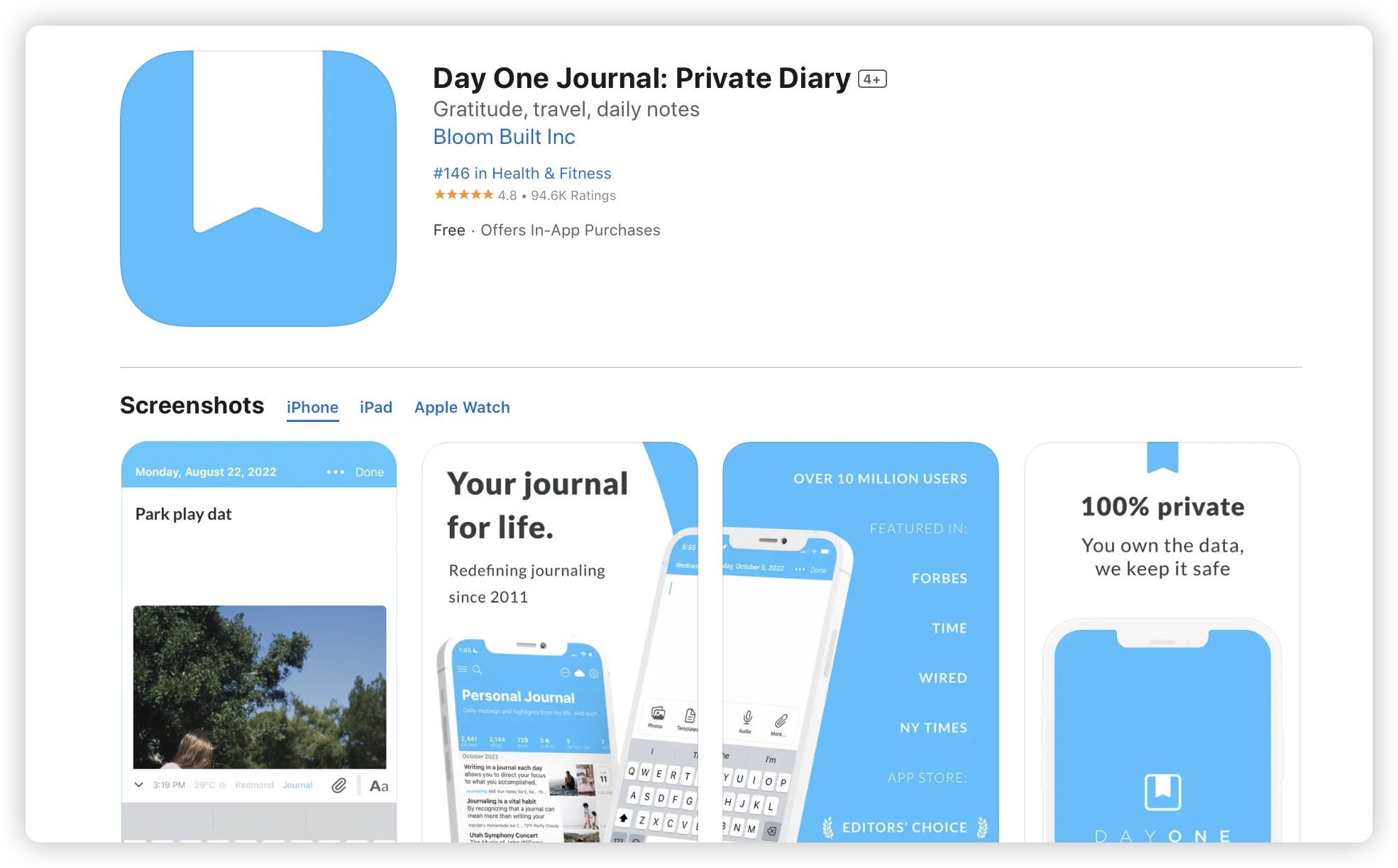 日记 App《Day One》加入 iOS 17.2 一项特色，让纪录更方便快速 第7张