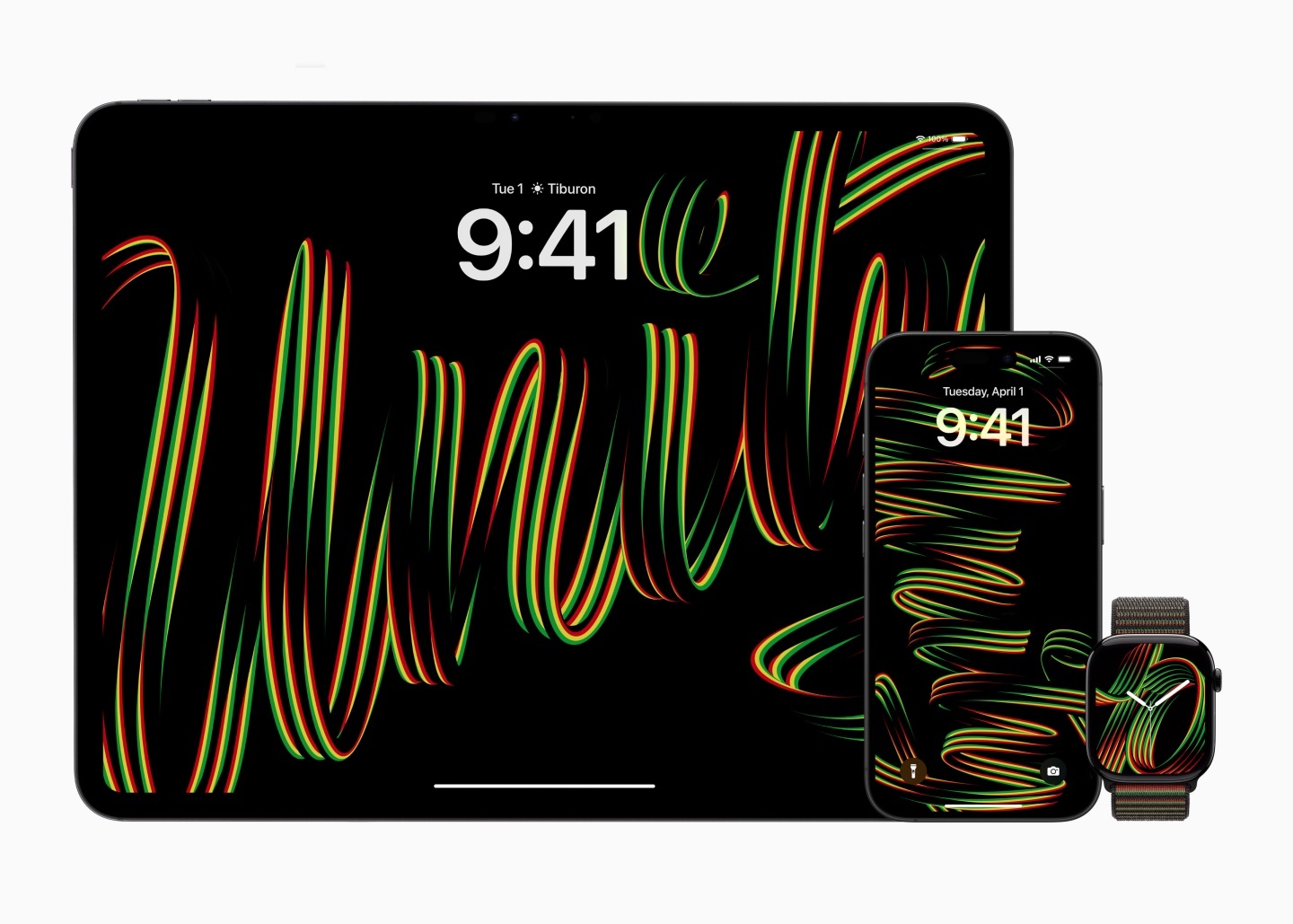 向黑人历史月致敬！ Apple Watch Black Unity 运动型表环开箱