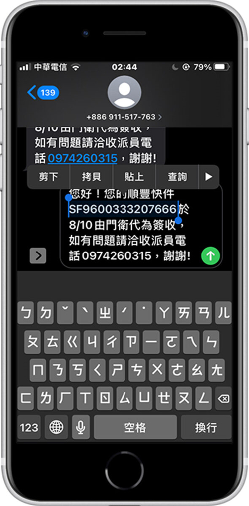 iPhone如何复制短信内部分文字？教你一招最快的小技巧 第10张