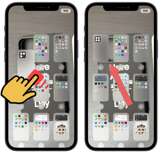 iPhone隐藏App制作空白主画面技巧，让你看到完整的壁纸照片 第4张