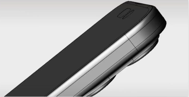 iPhone 15 Pro又一份CAD设计图外流，音量键从两颗变一颗 第1张
