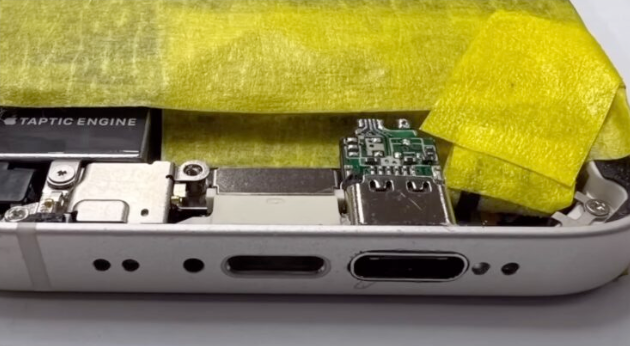 iPhone加入USB-C充电孔了！国外工程师等不及自己做了一个 第3张