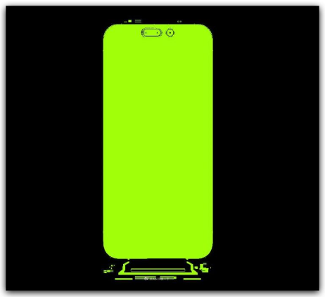 没了浏海的iPhone 14用起来是这种感觉，这2张实拍照你看的习惯吗？ 第2张