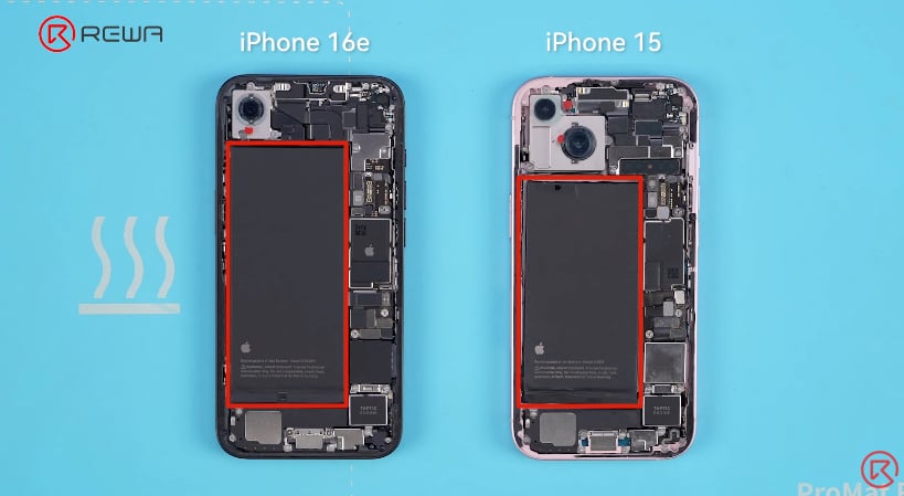 iOS iPhone 16e iPhone 16e 拆解