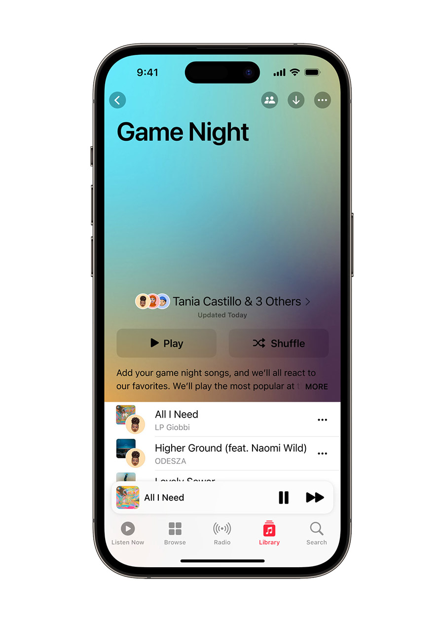 iOS 17 在 Apple Music 上做出的 6 大改变一次看 第2张