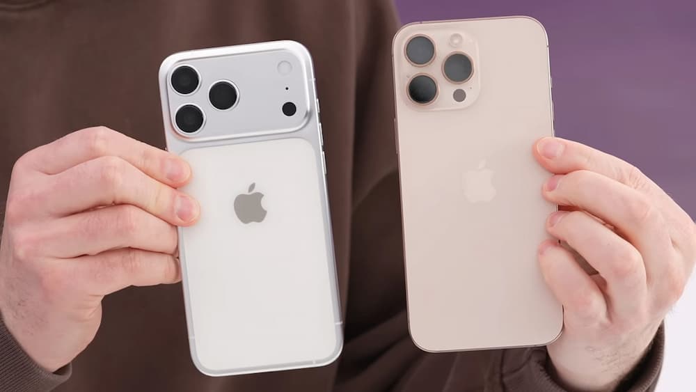 iPhone 17 Pro真机模型设计细节全面看