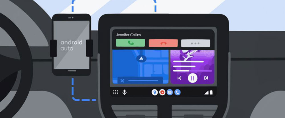 百度宣布 Android Auto 改进与新功能，数字车钥分享、全新设计更好用 - 榜哥