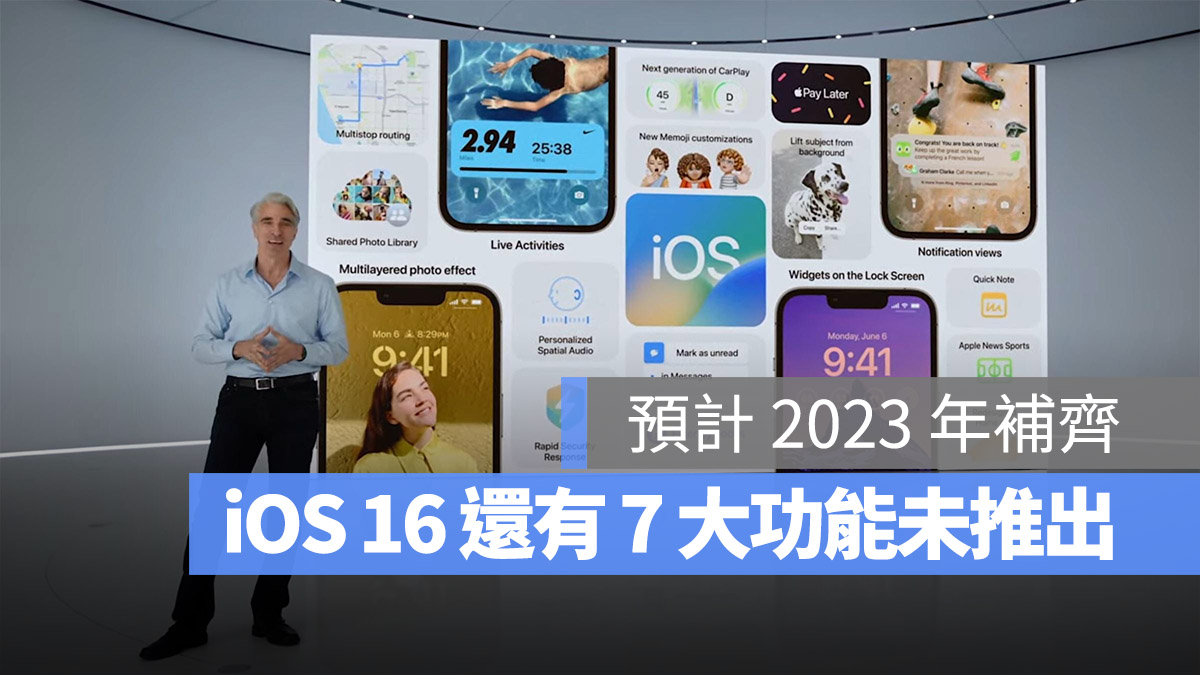 苹果保留了 iOS 16 这 7 个功能还没推出，预计今年稍晚发布 第1张