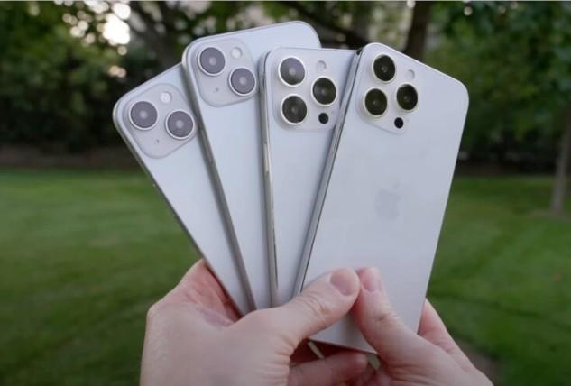 iPhone15手机全部4款模型机开箱！赶紧来看苹果15最新圆角边框的样子 第1张