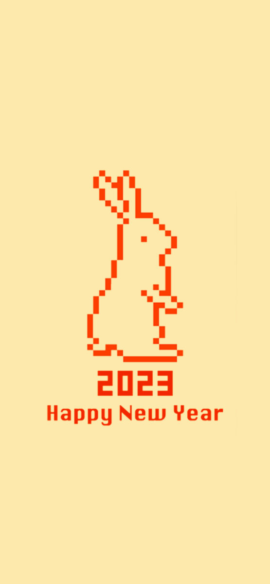 《iPhone 壁纸》2023 兔年春节精选 20 款过年壁纸分享 第9张