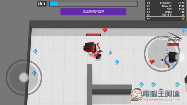 「弓箭手大作战」iOS、Android免费手机游戏！类似生存游戏、上百种技能组合 第2张