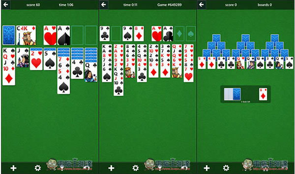 Windows经典接龙游戏正式登入iOS与Android！Microsoft's Solitaire Collection收录五种接龙游戏模式 第1张