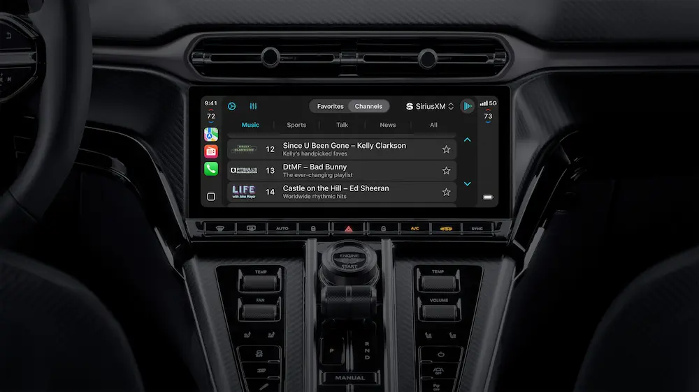 CarPlay Ultra 特色：仪表板到中控，全方位一体化整合 3