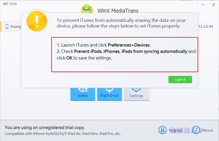 iPhone/iPad同步管理软体「WinX MediaTrans」限时免费下载 第13张