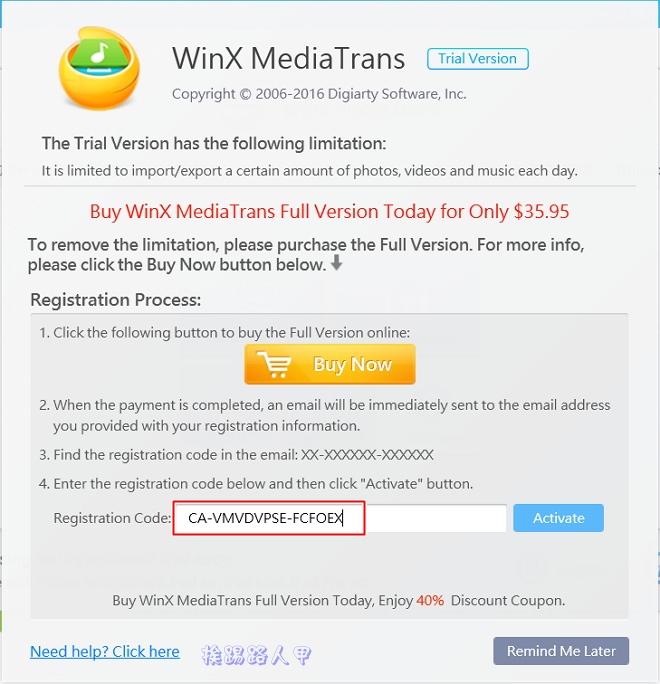 iPhone/iPad同步管理软体「WinX MediaTrans」限时免费下载 第17张