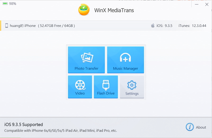 iPhone/iPad同步管理软体「WinX MediaTrans」限时免费下载 第18张