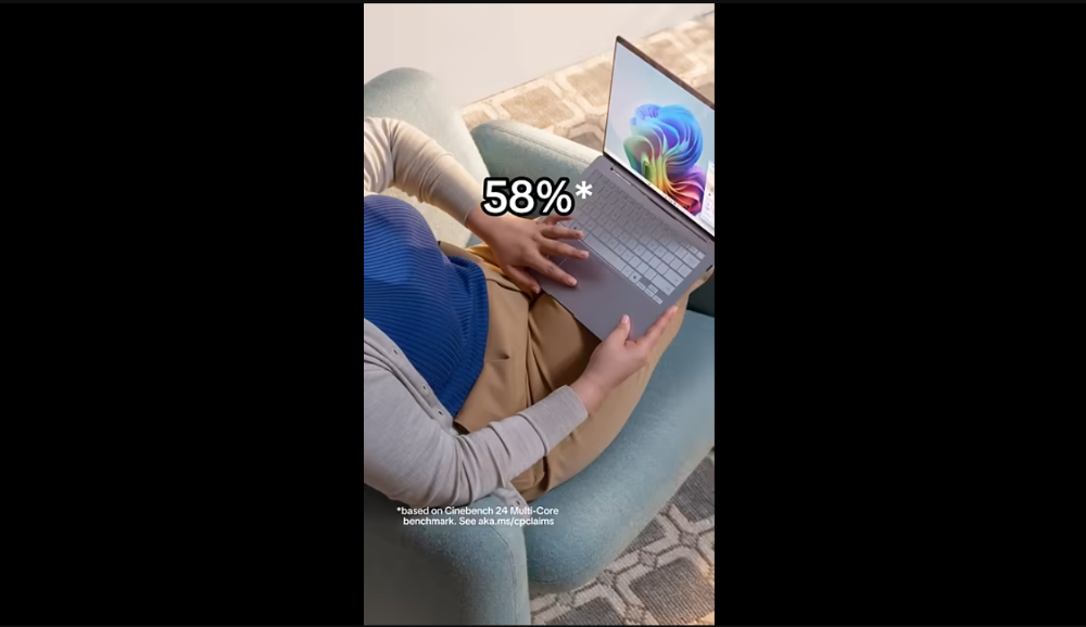 微软最新广告称最强 Copilot+ PC 比 Mac 还快 58%，结果被网友狂打脸 - 榜哥