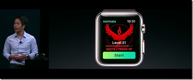 苹果新品发表会　《Pokemon Go》登上Apple Watch 第4张