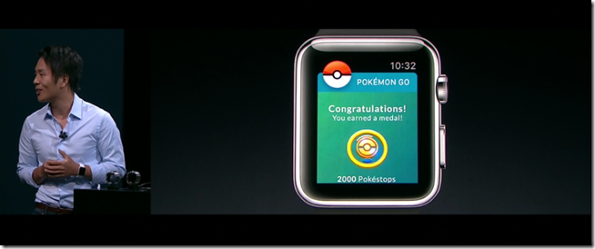 苹果新品发表会　《Pokemon Go》登上Apple Watch 第18张