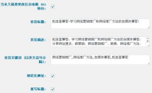 seo插件设置01