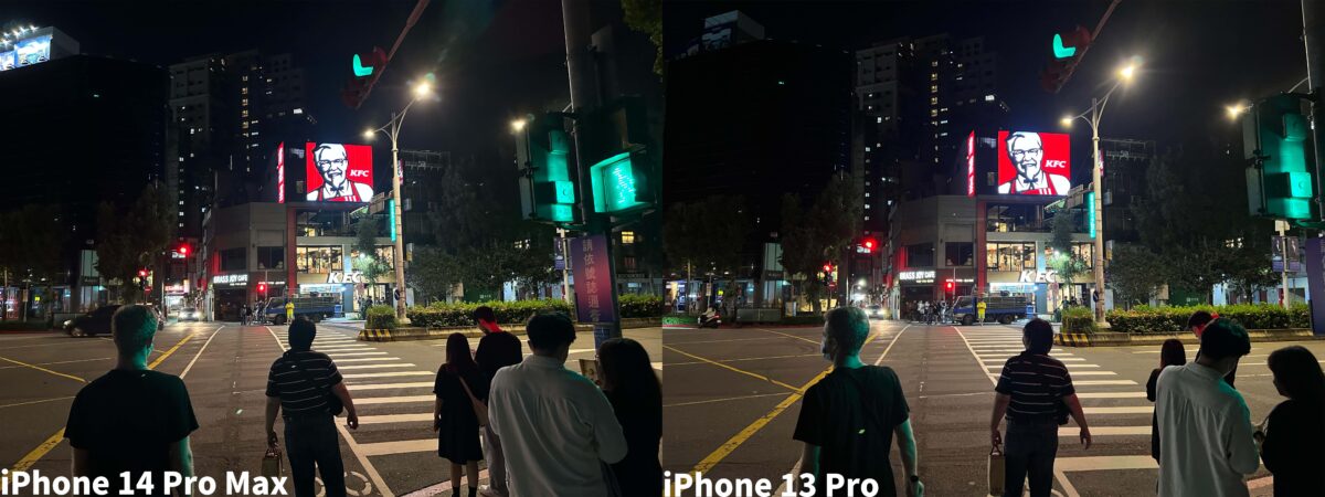 iPhone 14 Pro Max 夜拍实测：强光抑制效果显着提升、细节更清晰 第3张