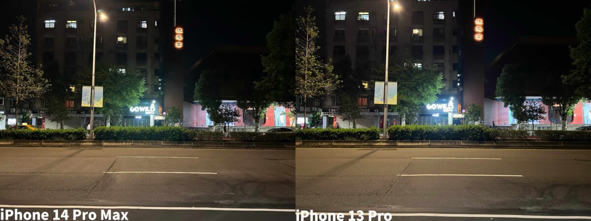 iPhone 14 Pro Max 夜拍实测：强光抑制效果显着提升、细节更清晰 第5张