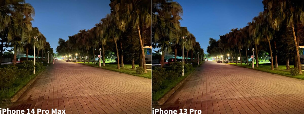 iPhone 14 Pro Max 夜拍实测：强光抑制效果显着提升、细节更清晰 第15张