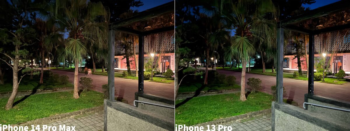 iPhone 14 Pro Max 夜拍实测：强光抑制效果显着提升、细节更清晰 第16张