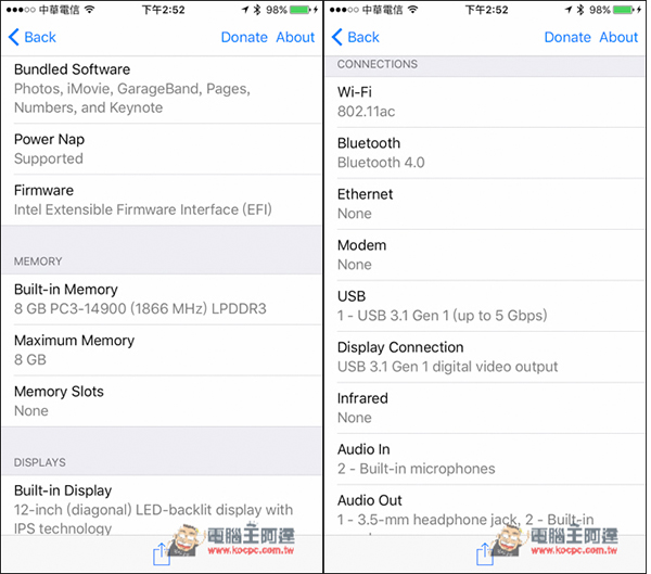Apple迷们绝对要拥有的App工具！Mactracker　让你随时都是无所不知的达人 第11张