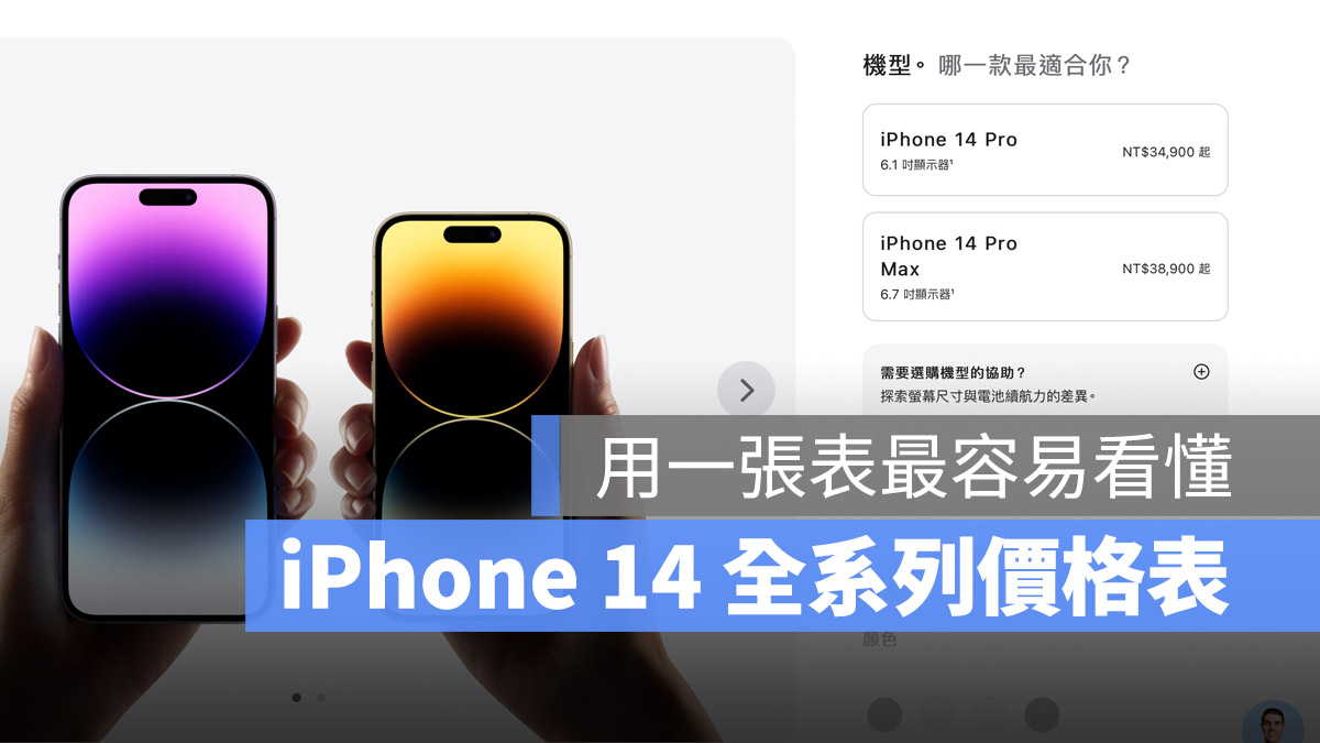 iPhone 14 价格是多少？一表看懂 全系列上市售价 第1张