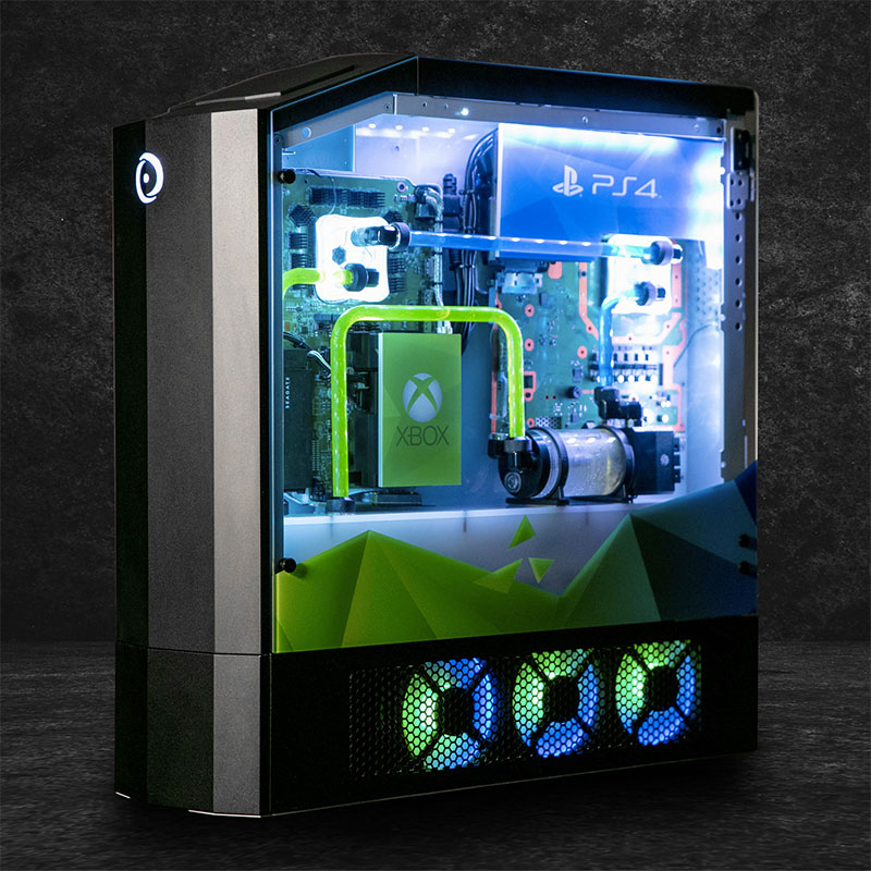 Origin PC 发表最新 BIG O 2019 主机，PS4、Xbox One、Switch、PC 四合一 - 榜哥