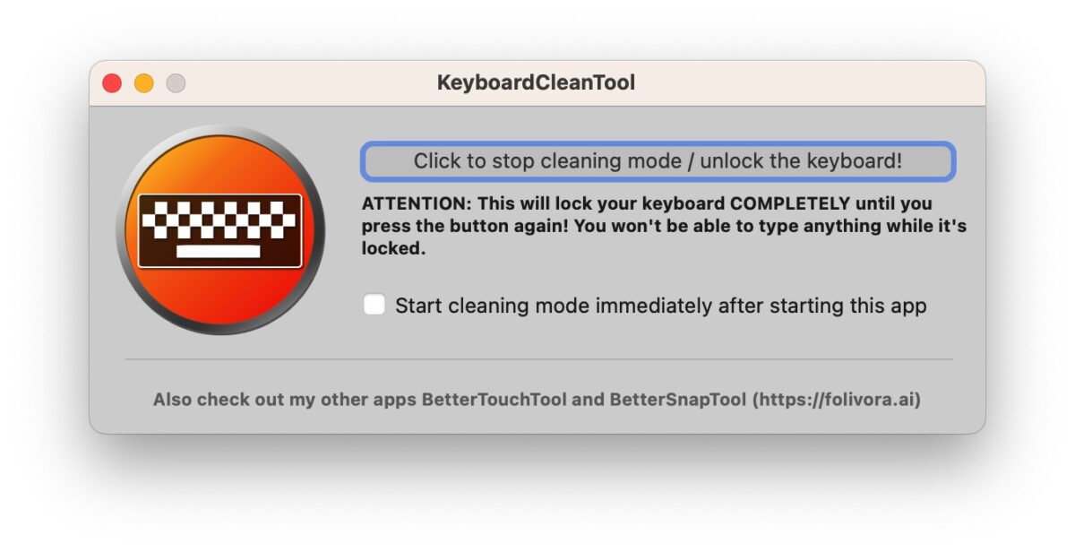 Mac 键盘清洁好帮手：KeyboardCleanTool 让你不再误压按键 第7张
