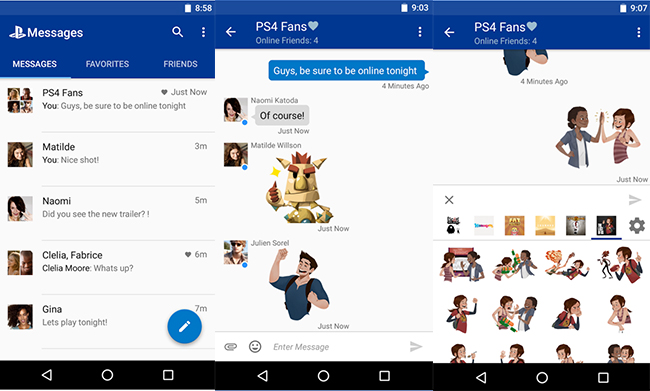 强化社群功能！PlayStation推出PlayStation Messages专属聊天App 第1张