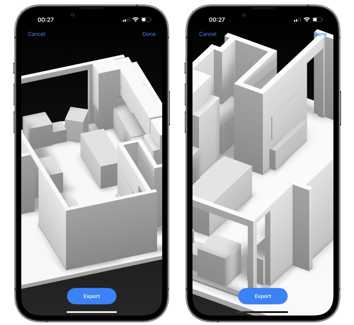 iPhone 将推出的 RoomPlan 功能不只扫描房间，还能清空屋内家俱 第2张