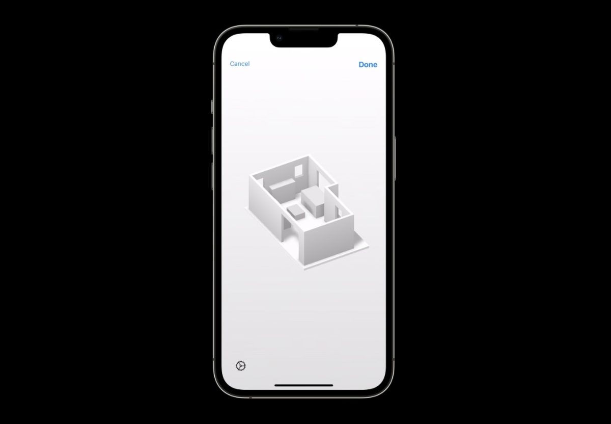 iOS 16 隐藏未发布功能：内置室内 3D 环境扫瞄功能 第2张