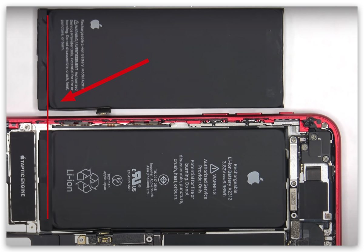 拆解 iPhone SE 3：与 2 几乎没有差别，但电池更大 第3张