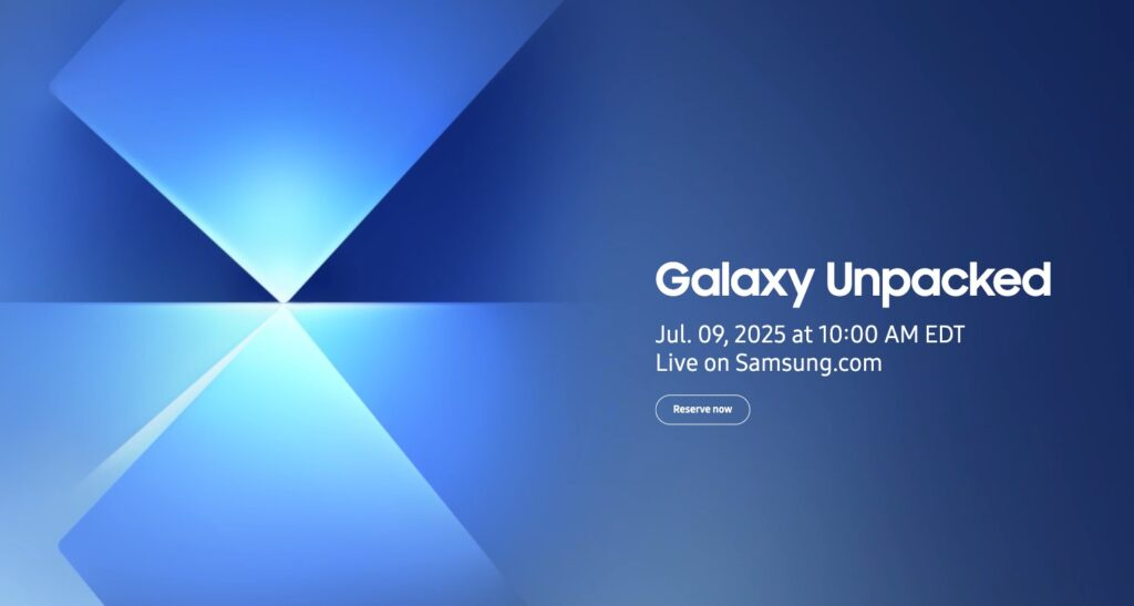 Samsung 三折式手机将与 Galaxy Z Fold 7 同步亮相 传十月上市