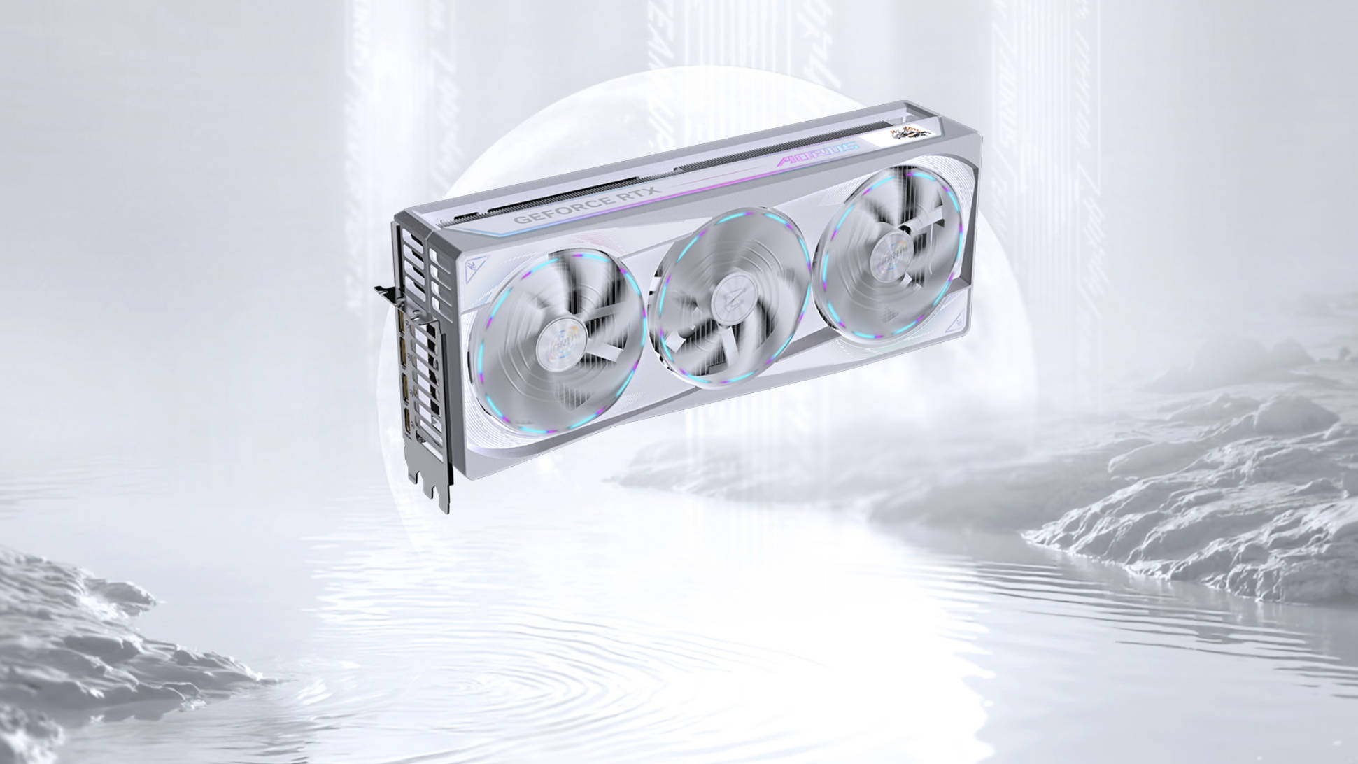 技嘉 AORUS RTX 5090 STEALTH ICE 要来啦